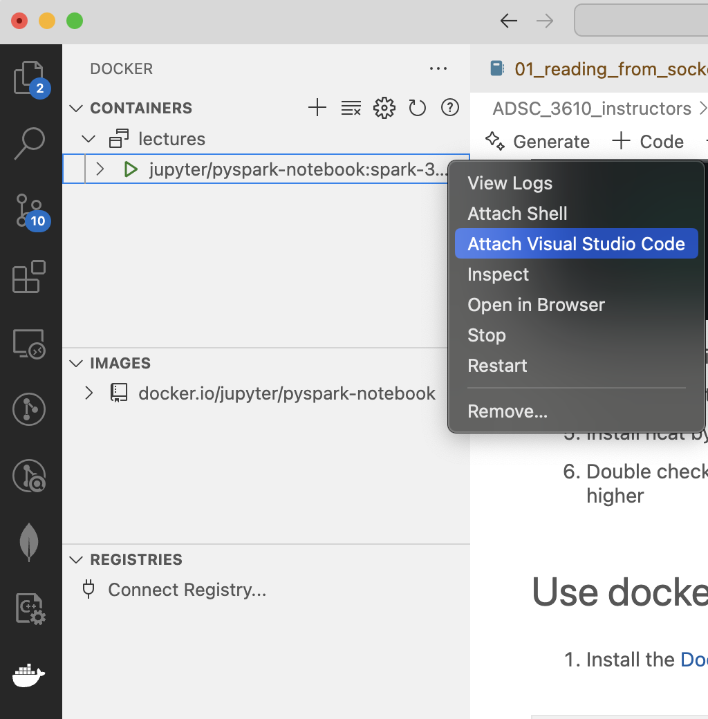VSCode Docker